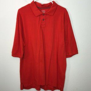 Cabelas Men's Short Sleeve Button Up Polo Shirt